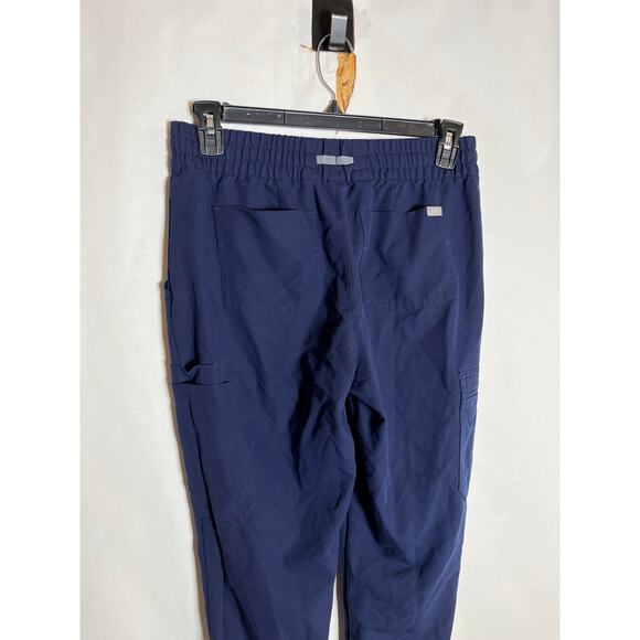 FIGS Navy Blue Elastic Waist Jogger Scrub Pants Size Medium Healthcare - Picture 7 of 9